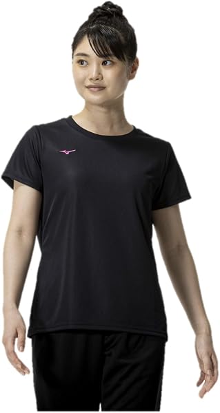 MIZUNO(ミズノ) トレーニングウェア半袖 Tシャツ ナビドライ 吸汗速乾 インナー 肌着 UPF15 日焼け防止 32MAC390/32MAC394 レディース 新モデルレディース - 1
