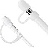 Apple pencil カバー Jisconase cover for Apple pencil cap アップル ペンシル キャップ カバー apple pencil キャップ紛失防止 TPU 素材 2セット USB ケーブル用 連接カバー 全二