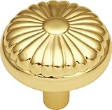Hickory Hardware P211-UB 1-1/4-Inch Eclipse Ultra Brass Cabinet Knob, Polished Brass by Hickory Hard