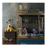 木目10 M木製Peel 3d壁紙リアルな古板レンガRolls Stone Textured Decor