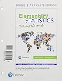 Elementary Statistics: Picturing the World Books a la carte Plus MyLab Statistics with Pearson eText -- Access Card Package (7th Edition)