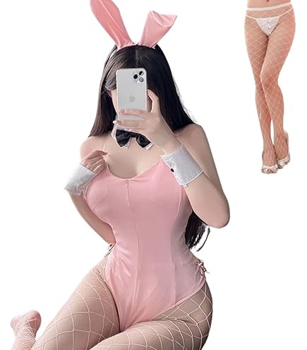 ピンク バニーガール コスチューム 楽天市場】バニーガール衣装 かわいい ウサギ うさ耳 【5点