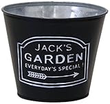 丸和貿易 プランター #3.5 ジャックスガーデン ブラック 400833104