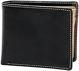 (エムアールユー) Mru 財布 メンズ 二つ折り財布 革 牛革 ステッチ ツートーンカラー ...