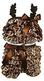 Stephan Baby Ruffled Flapper Top and Diaper Cover, Cheetah Print, 18-24 Months by Stephan Baby