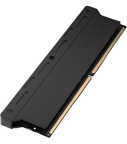 Amazon.co.jp: メモリ RAM クーラー、メモリ冷却ヒートシンク DDR5 (黒