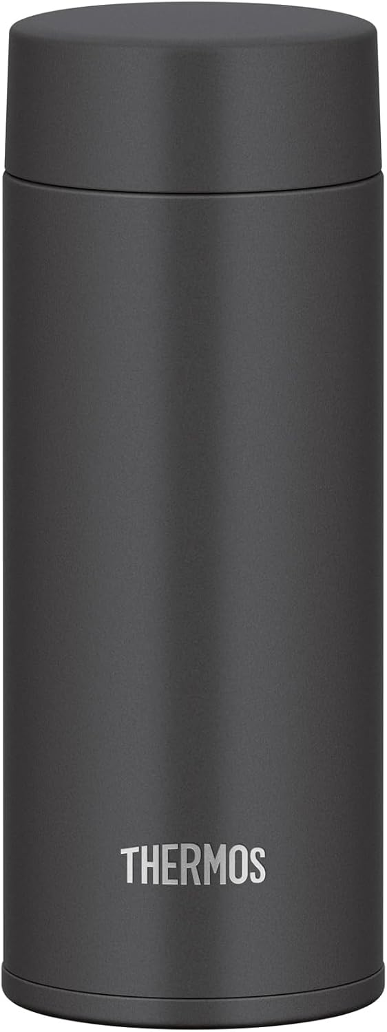 【せんとパッキン一体型・食洗機対応】 サーモス 水筒 真空断熱ケータイマグ 350ml スモークブラック 隅々まで簡単に洗える 全てのパーツ食洗機OK ステンレス ボトル 軽量コンパクト JOQ-351 SMB