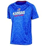 NCAAチャンピオンユース少年のをフェード半袖Tシャツ L ブルー