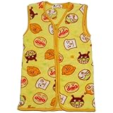 2017年 秋冬 アンパンマン フリース 総柄 ロングスリーパー（大） ANPANMAN イエロー◇60cm×40cm