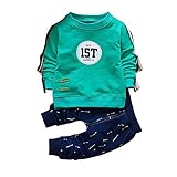 Tovadoo 子供服 ベビー服 男の子 パーカー+ズボン 秋冬 長袖 アルファベット柄 ヒップホップ風 ファッション 兄弟揃い 部屋着 保育園 旅行 プレゼント