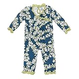 Kickee Pants SHORTS ベビー・ガールズ カラー: ブルー