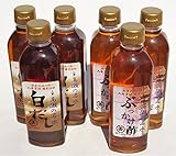 丸善醤油・高瀬の名水 調味セット（白だし・ぶっかけ酢 各3本） MRZ