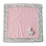Nat and Jules Blanket and Zebra Rattle Set, Pink by Nat and Jules