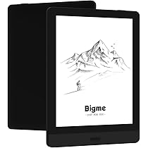 Amazon.co.jp: Bigme Read 6インチ電子ペーパー、明るさ調整