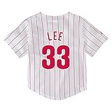Outerstuff Cliff Lee MLBマジェスティックPhiladelphia PhilliesホームホワイトJersey Infant (12 m-24 m) 18M ホワイト