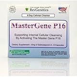 RevGenetics MasterGene P16 6日間の内部細胞浄化がマスター遺伝子を活性化する（サイコサポニン4mg） RevGenetics MasterGene P16 Six Day I