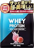 ハルクファクター ホエイ プロテイン ピーチジュース風味 アスパルテーム 不使用 ビタミン11種 高吸収型 ホエイプロテイン 国内製造 1kg