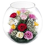 レンデフロール 人工観葉植物 紫 H28.5x29.5x29.5 C-F