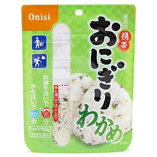尾西の携帯おにぎり わかめ アルファ米