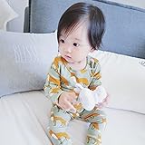 （ディゾン）dizoon 秋 冬 セット キッズパジャマ 子供 男の人 服 赤ちゃん服 パジャマ 新生児 綿100％ 長袖 長ズボン 6デザイン ピンク 青 灰 66cm 73cm 80cm 90cm