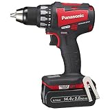 パナソニック(Panasonic) 充電ドリルドライバー 14.4Ｖ 5.0Ah 赤 EZ74A2LJ2F-R