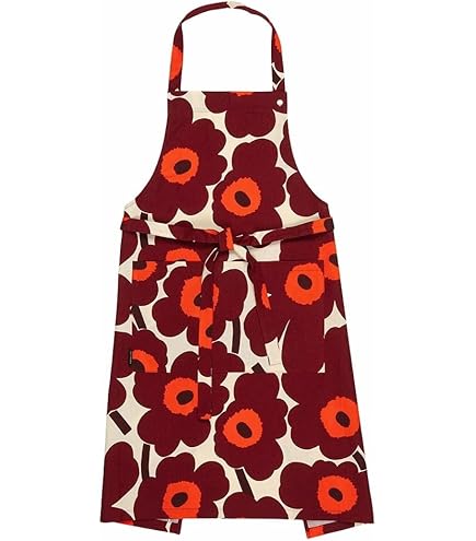 Amazon | [マリメッコ] marimekko エプロン SIIRTOLAPUUTARHA（シール