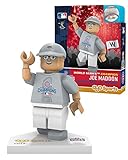 MLBシカゴ・カブスジョー・MaddonワールドシリーズTシャツLimited Editionミニフィギュア、スモール、ホワイト