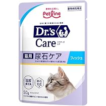 Amazon.co.jp: ドクターズケア ウェット 猫用尿石ケア チキン 50g×12袋