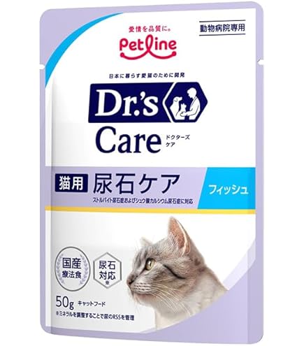 Amazon.co.jp: ドクターズケア ウェット 猫用尿石ケア チキン 50g×12袋