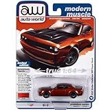 auto world 1：64スケール プレミアム・リリース 「2021ダッジ・チャレンジャー SRT スーパーストック (シナモン・スティック)」