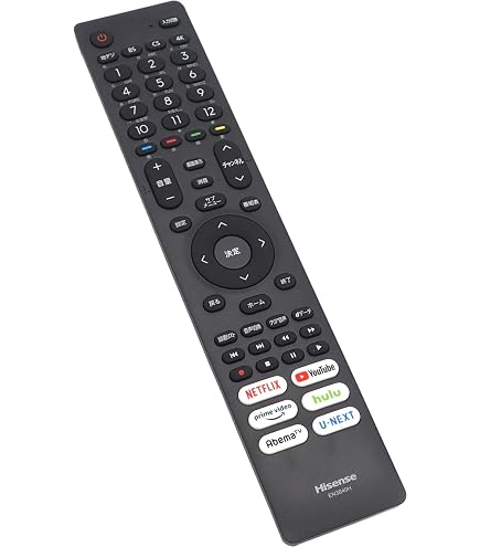Amazon | Kindsion 対応リモコン EN3B40H Hisense ハイセンス TV 43A6G