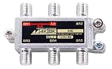 日本アンテナ 共同受信用5分配器 屋内用 4K8K放送対応 1端子電通型 D5E