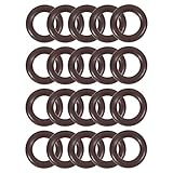 uxcell フッ素ゴム製Oリング 12mm外径 7mm内径 2.5mm幅 メトリックFKMシーリングガスケット 20パック