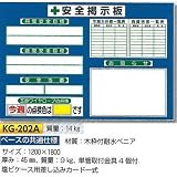 つくし工房 小型安全掲示板 1200×1800 KG-202A