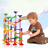 TurnRaise TurnRaise スロープおもちゃ ビーズコースター くるくるボール 組立式 ローリング知育おもちゃ 子供プレゼント
