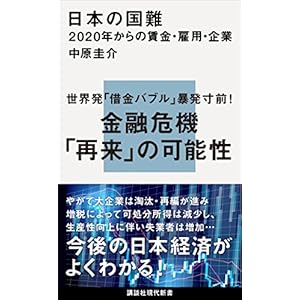 日本の国難 2020年からの賃金・雇用・企業 (講談社現代新書) 日本の国難 2020年からの賃金・雇用・企業 (講談社現代新書)
