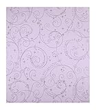 York Wallcoverings DK5965SMP Disney Kids Perfect Princess Scroll Wallpaper Memo Sample, 8-Inch x 10-