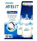 フィリップスAvent古典+哺乳瓶1メートル+ 3×260ミリリットル (Avent) (x2) - Philips Avent Classic+ Feeding Bottles 1m+ 3 x 26
