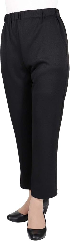 [アトレアン] シニアファッション 70代 80代 小柄な方 股下55cm ピッタリ のびのび パンツ レディース