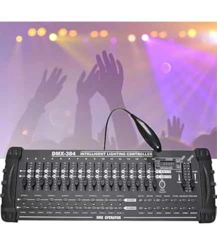 Amazon | P Prettyia Dmx 512 DJ ライトコントローラー照明ミキサー
