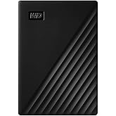 Western Digital My Passport USB3.0 External Hard Drive, 2 TB, WDBYVG0020BBK-WESN,Black