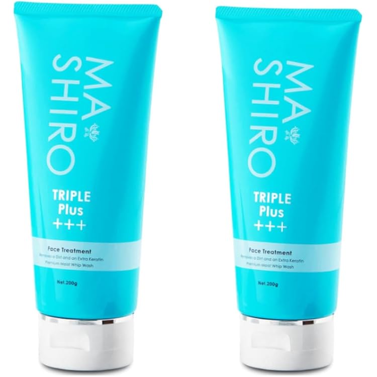 Amazon | マシロ トリプルプラス フェイストリートメント 200g 2本