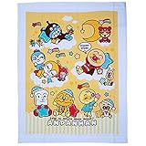 【本体綿100％】2017年 夏物 アンパンマン・ハローキティ お昼寝タオルケット Anpanman HELLO KITTY アンパンマン-イエロー◇85×115cm