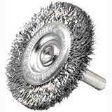 WEILER CORPORATION 36412 Crimped Wheel Brush, 2", Fine Wire [並行輸入品]