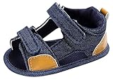 [FEOAY]サンダル 男の子 ベビーシューズ 夏用 幼児 通気性 お祝い 出産祝い ファーストシューズ 12cm ネイビー