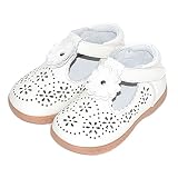 SSJH ベビーシューズ 子供靴 キッズ 女の子 ガールズ　花 本革 春 秋 マジックテープ 耐磨 軽量 滑り止め 可愛 素敵 おしゃれ 通園 通学 七五三 結婚式 発表会 お出かけ ホワイト