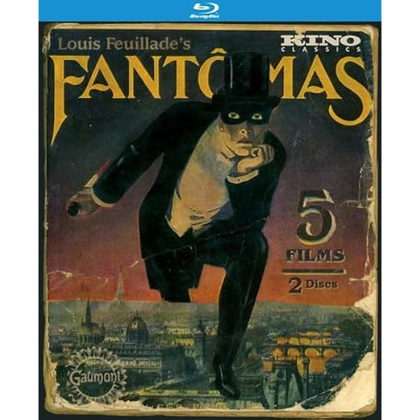Amazon.co.jp: Fantômas Three Film Collection [Blu-ray
