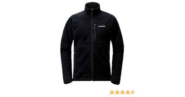 Amazon Co Jp モンベル Mont Bell クリマプラス100 アウタージャケット Men S ブラック Bk M スポーツ アウトドア