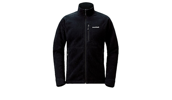 Amazon Co Jp モンベル Mont Bell クリマプラス100 アウタージャケット Men S ブラック Bk L スポーツ アウトドア