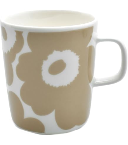 Amazon.co.jp: マリメッコ marimekko OIVA マグ ホワイト 250ml 63283